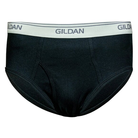 NWT Gildan Men’s Cotton Mid-Rise Briefs 3-Pack – Moisture Wicking Size 2XL - Picture 4 of 6